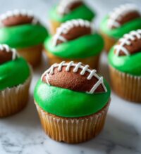 football cupcake cakes