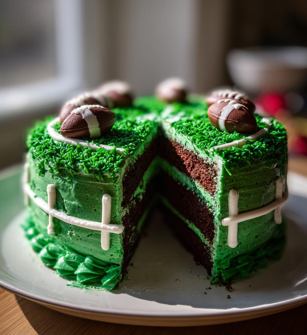 football dessert ideas