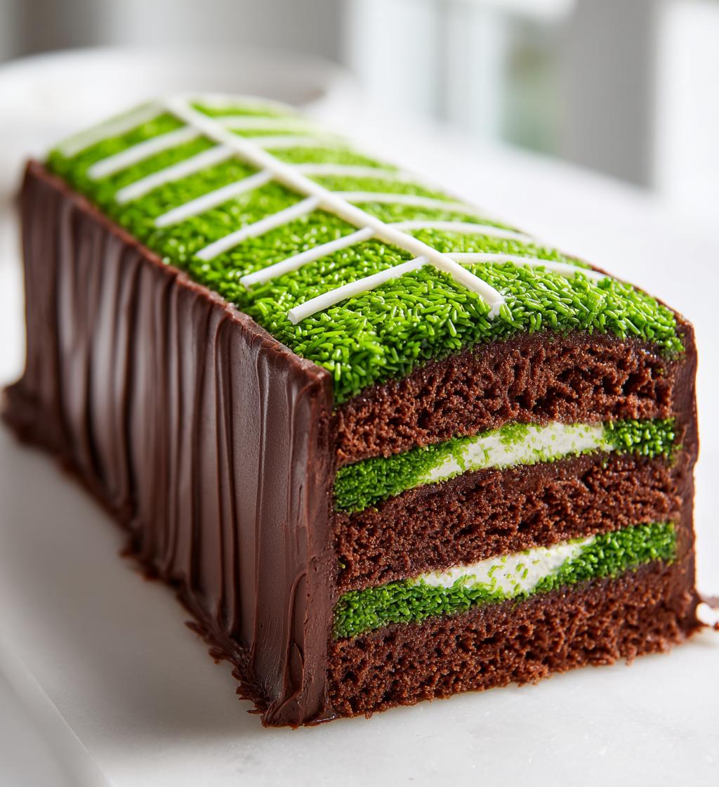 football field cake