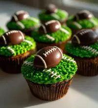 football field cupcakes
