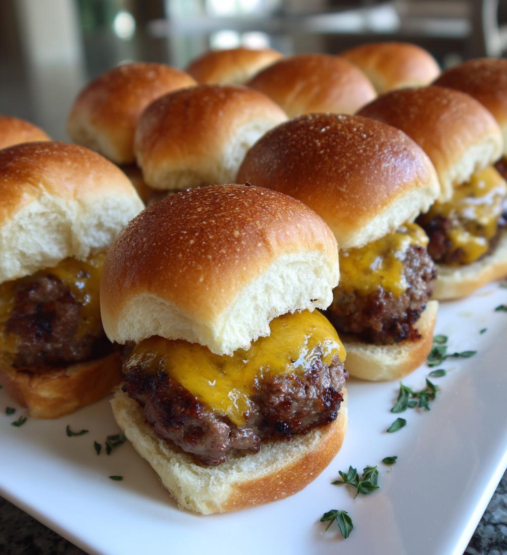 football food sliders