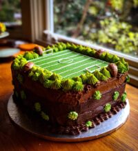 football game cake