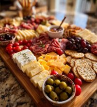football game charcuterie board