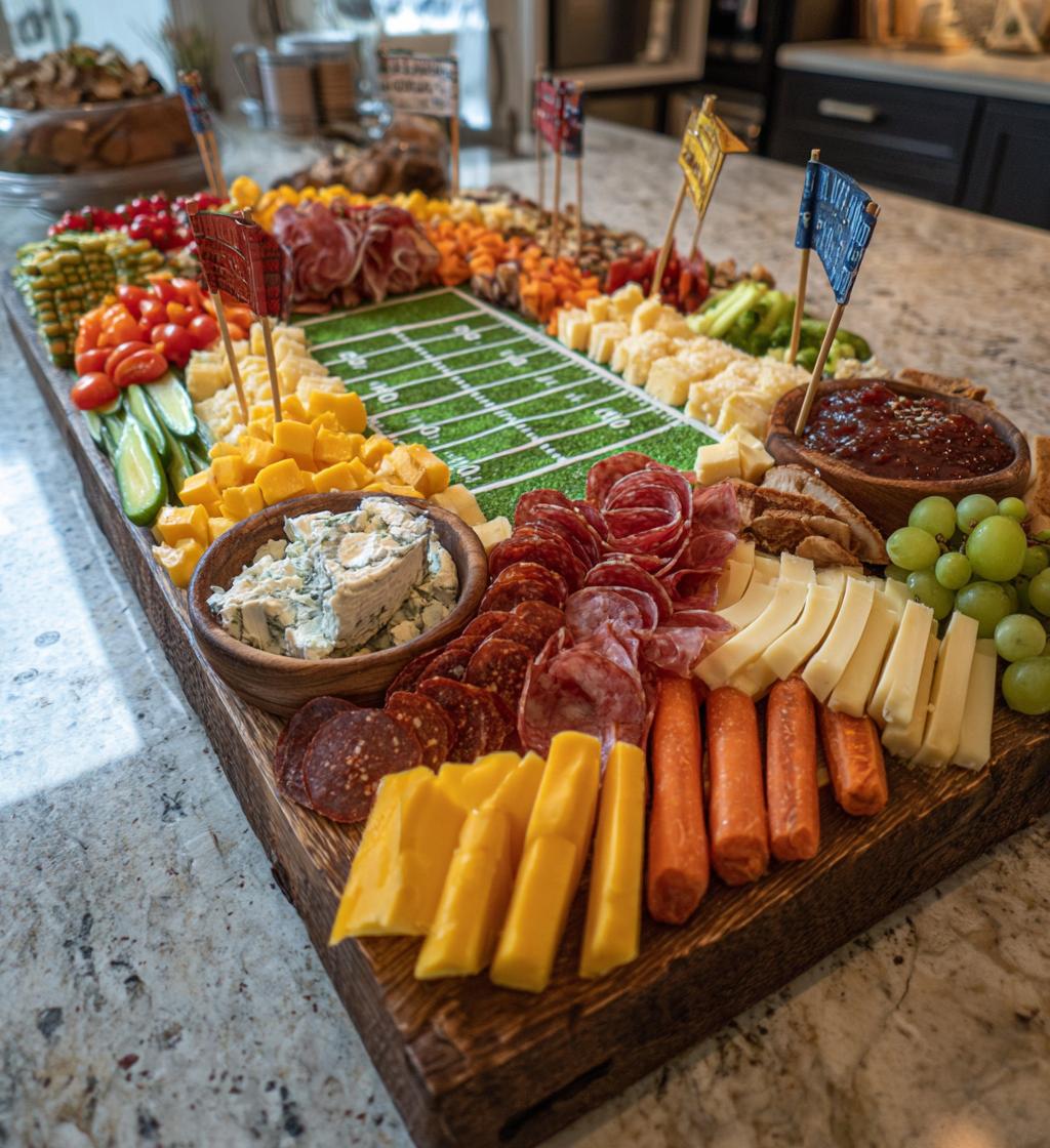 football grazing board