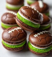 football macarons