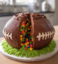 football pinata cake
