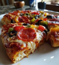 football pizza
