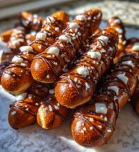 football pretzel rods