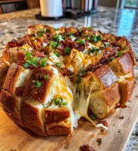 football pull apart bread