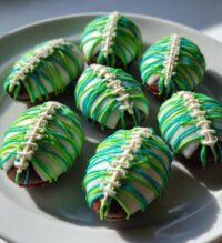 football rice krispie treats