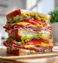 football sandwich ideas