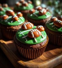 football stadium cupcakes