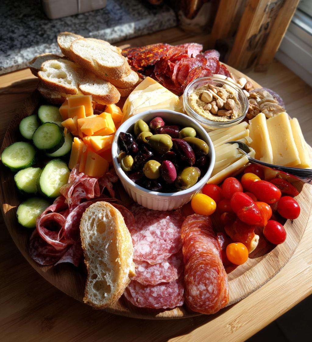 football sunday charcuterie board