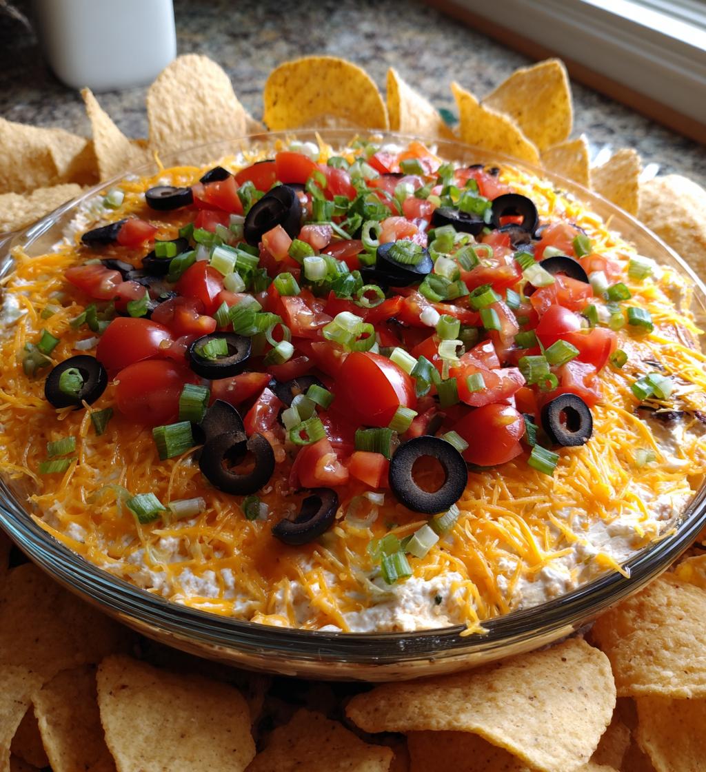 football taco dip