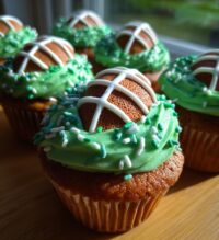 football themed cupcake ideas