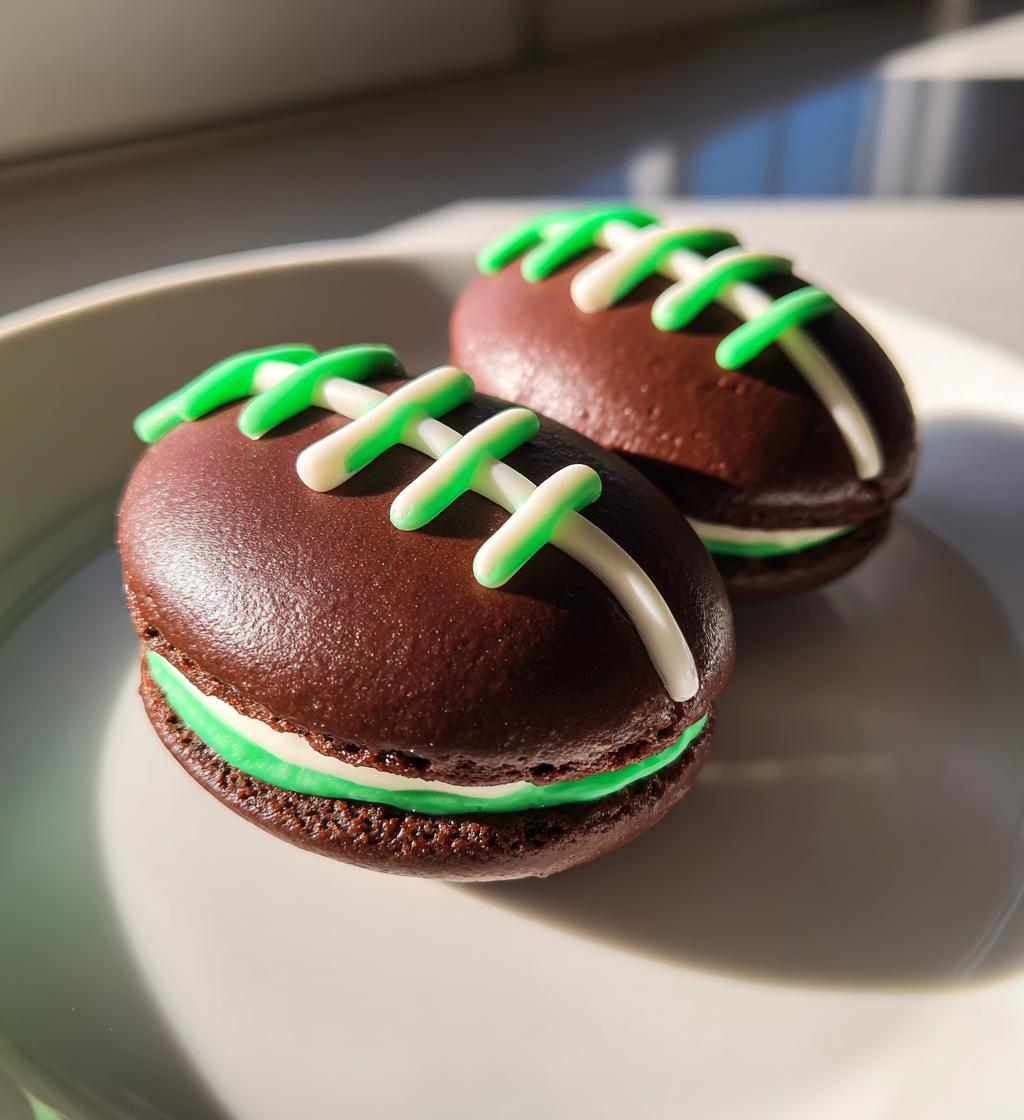 football whoopie pies