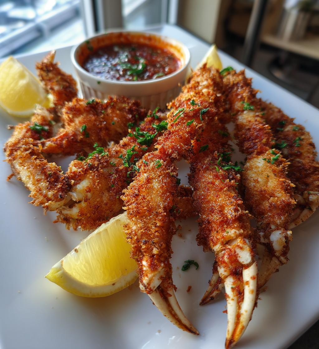 fried king crab legs recipes