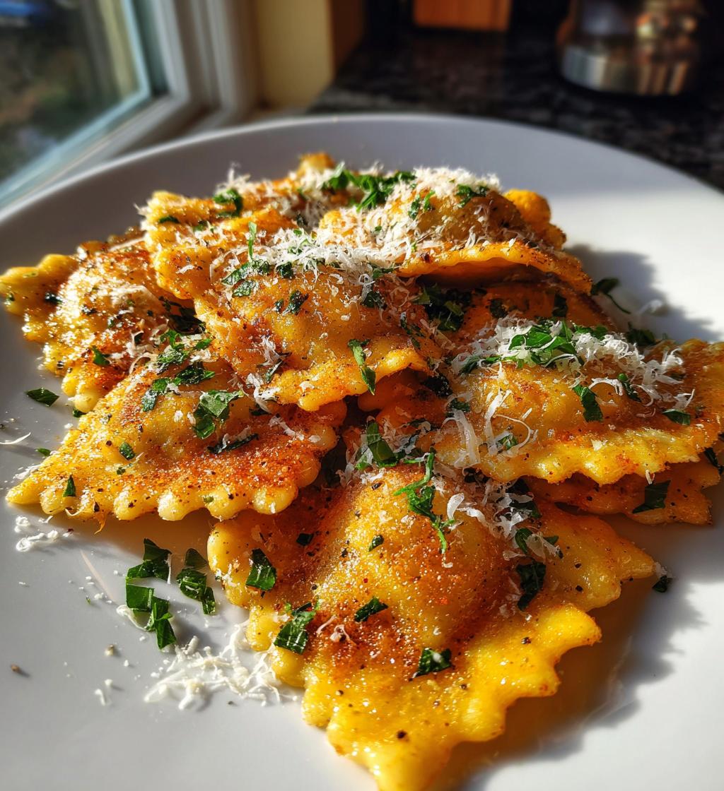 fried lobster ravioli