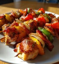 game day bacon skewers