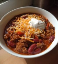 game day beer chili