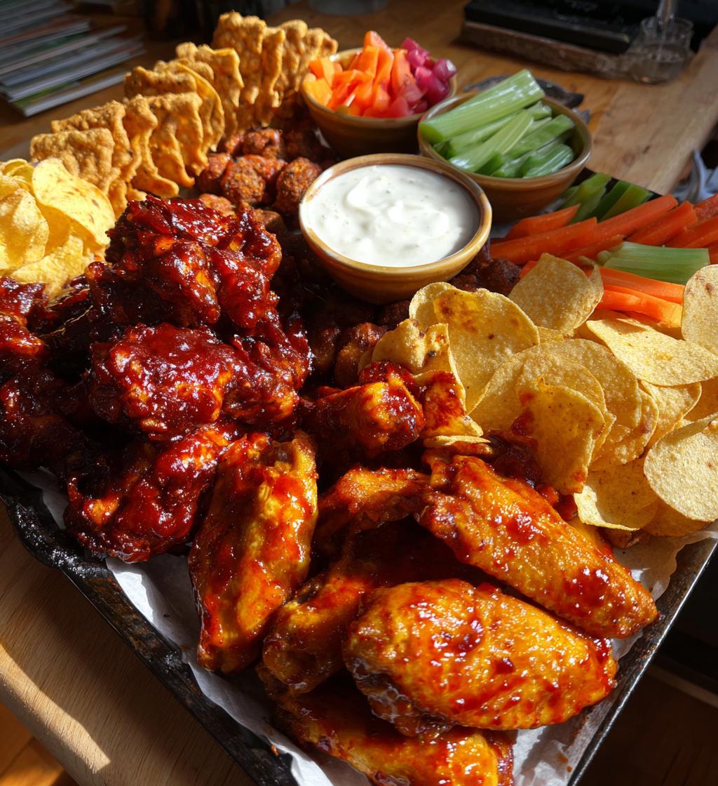 game day buffet