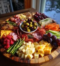 game day charcuterie board