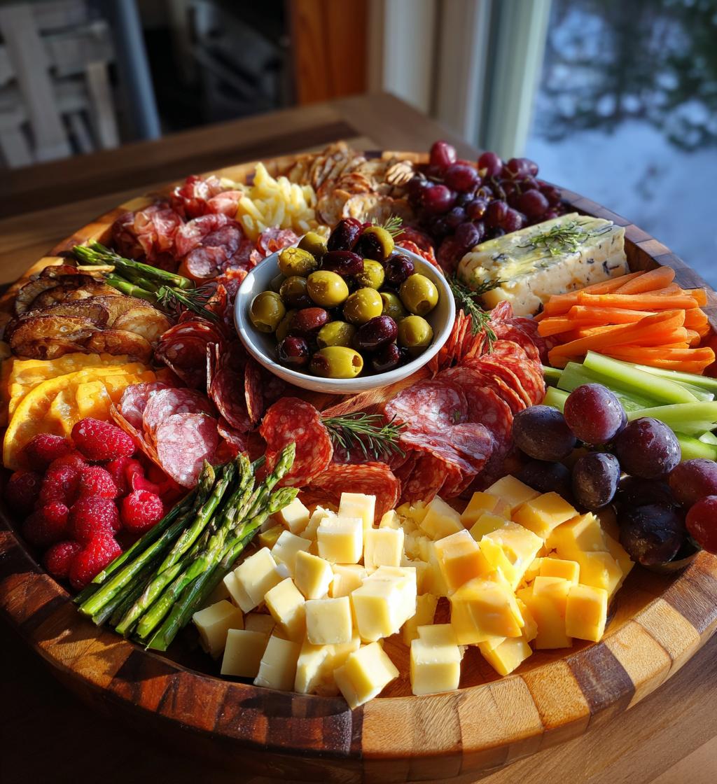 game day charcuterie board
