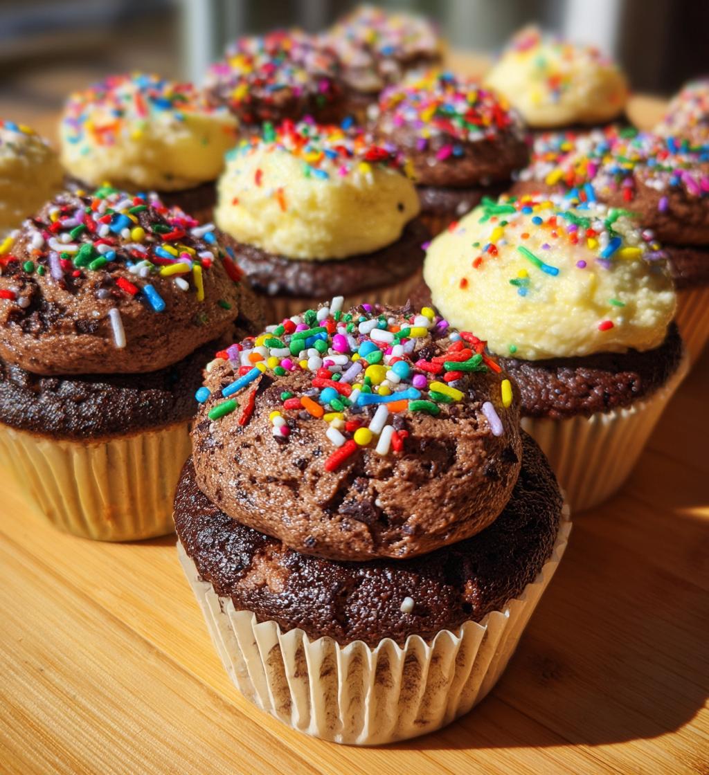 game day cupcakes