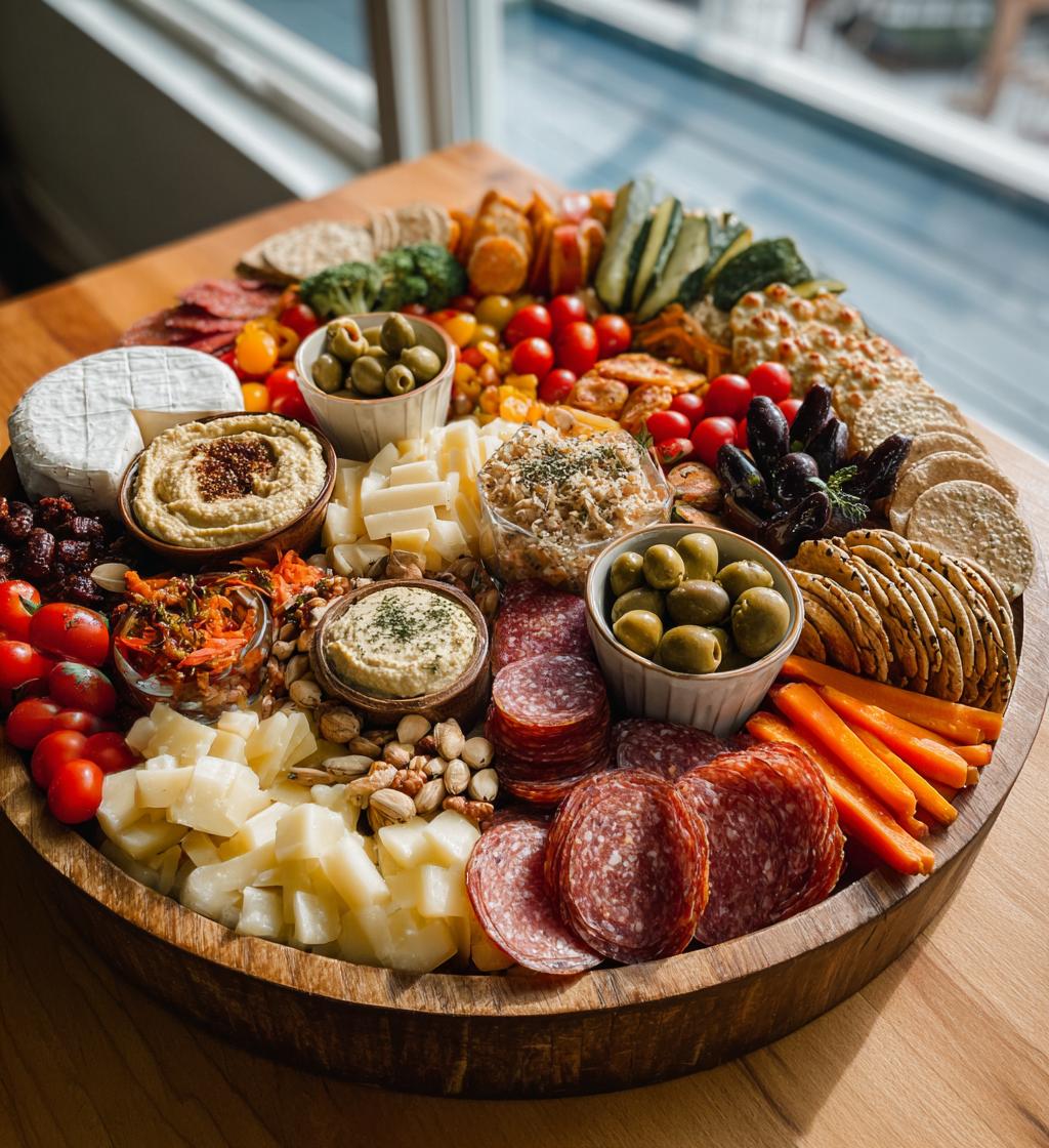 game day grazing board