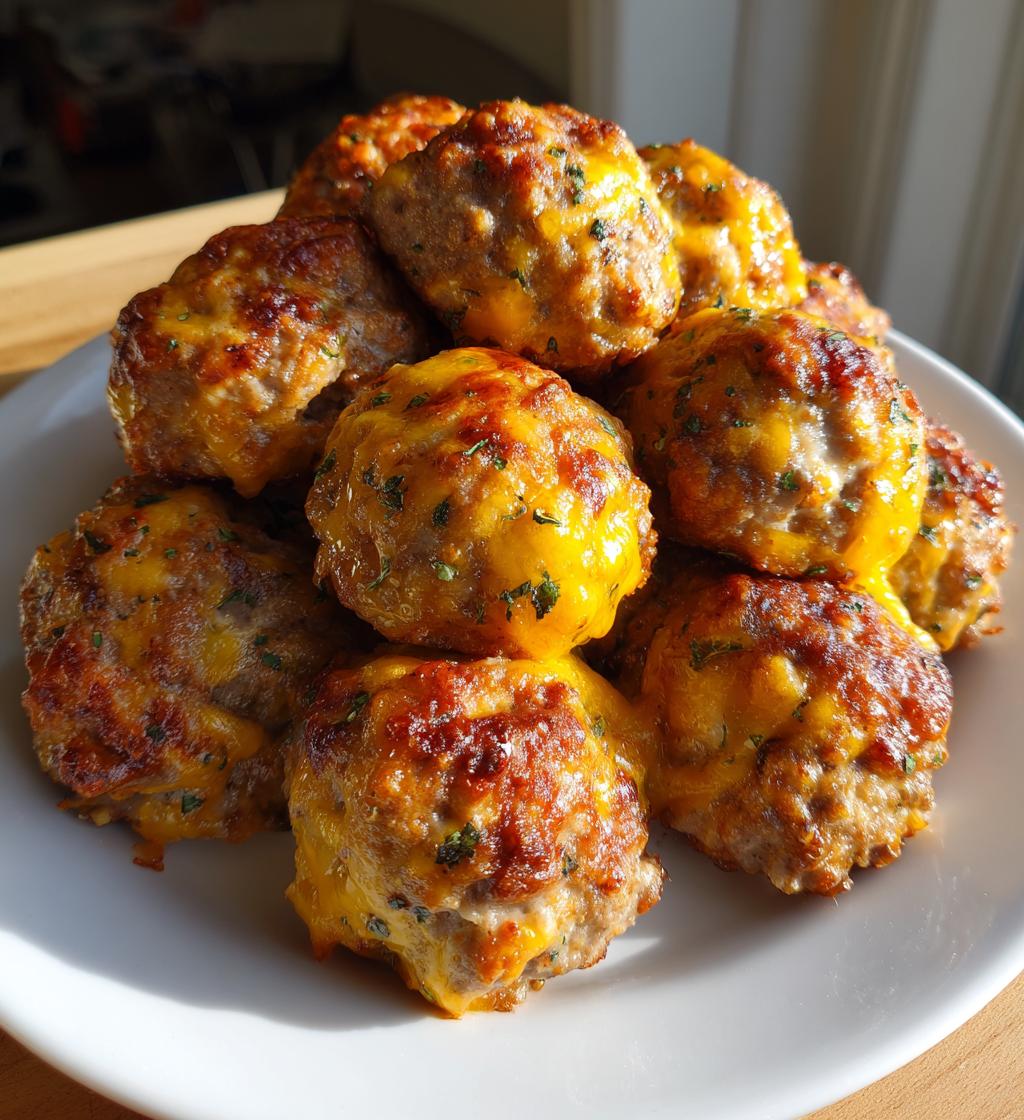 game day sausage balls