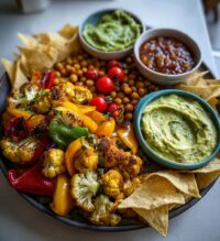 game day snacks vegetarian