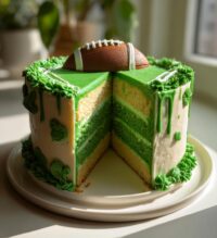 gateau football anniversaire