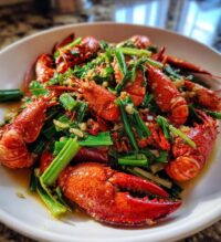 ginger scallion lobster