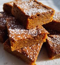 gingerbread bars