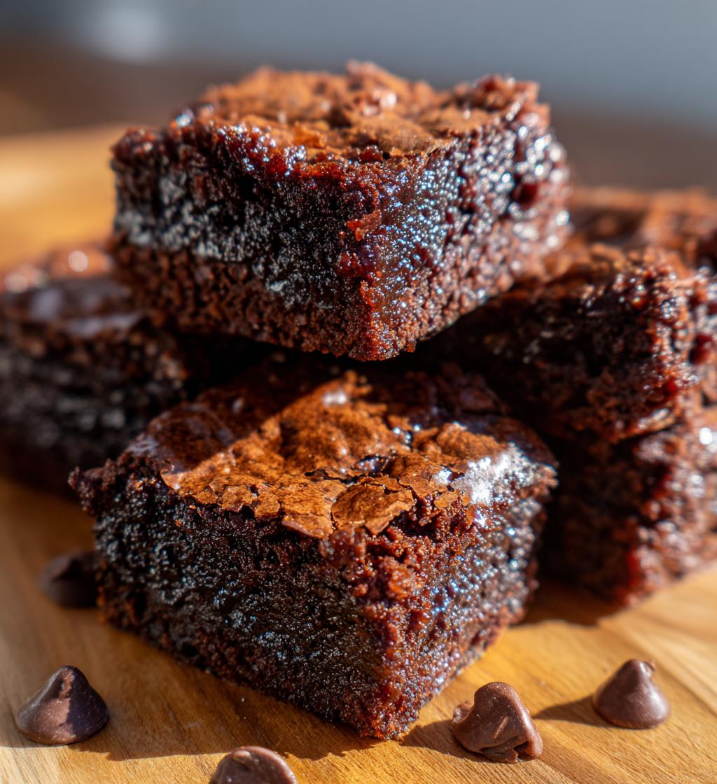 gingerbread brownies