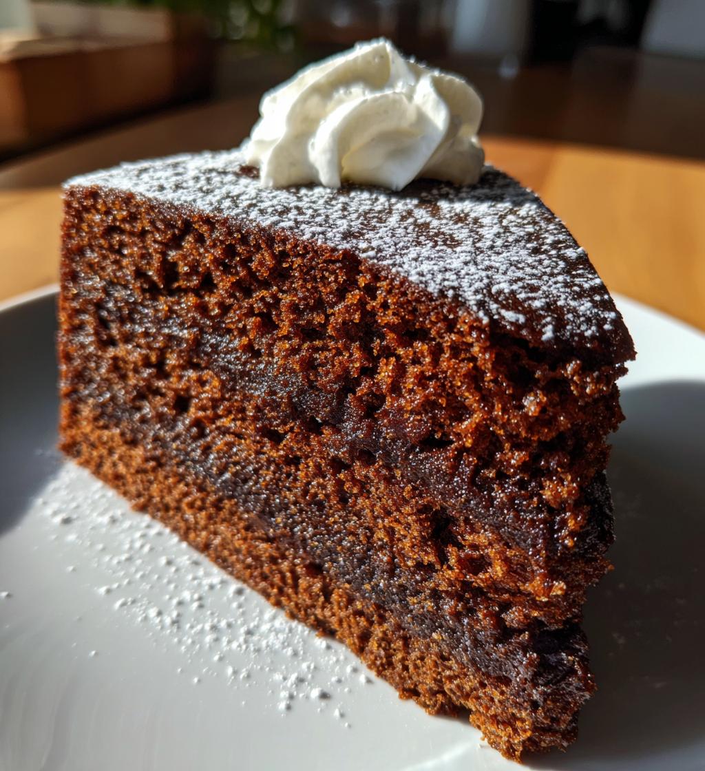 gingerbread cake recipe