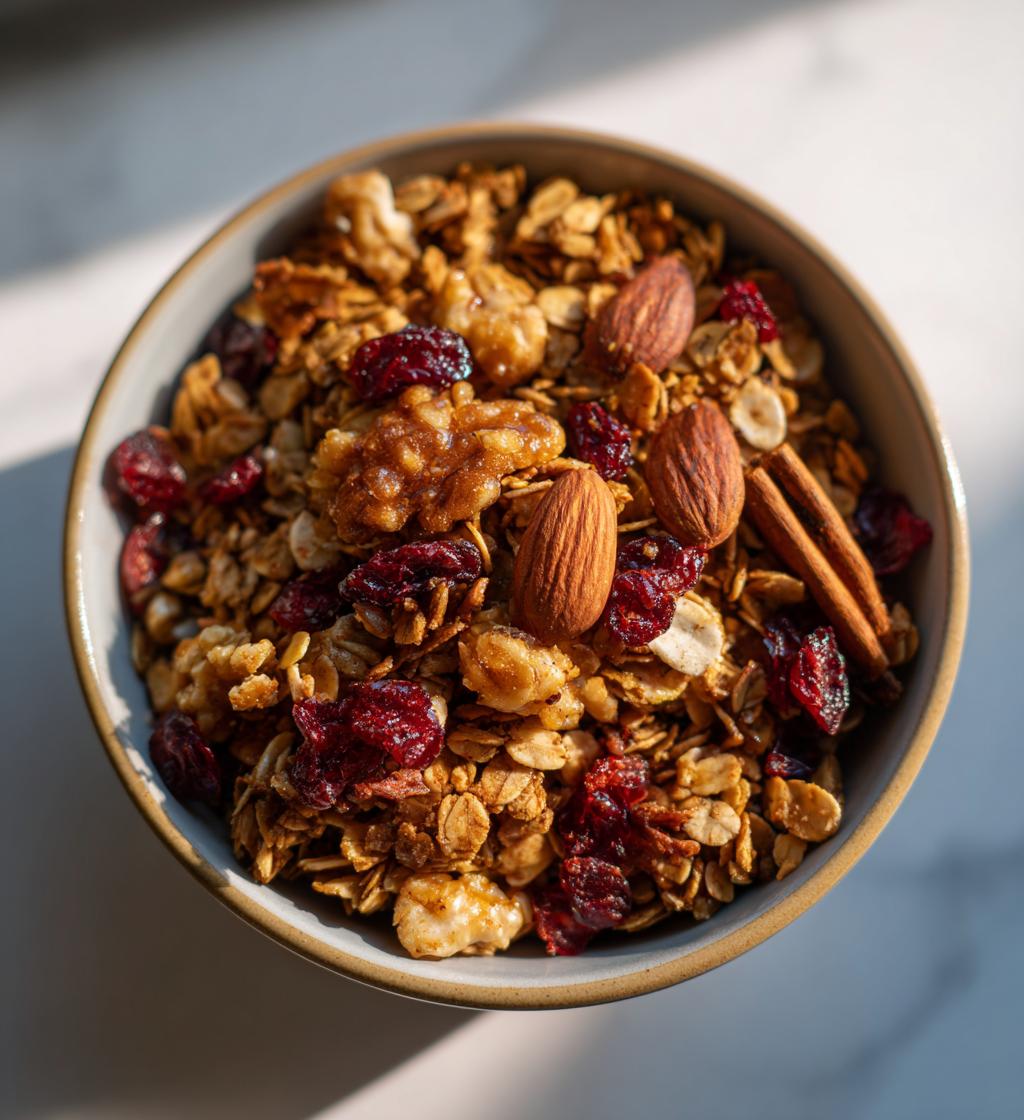 gingerbread granola