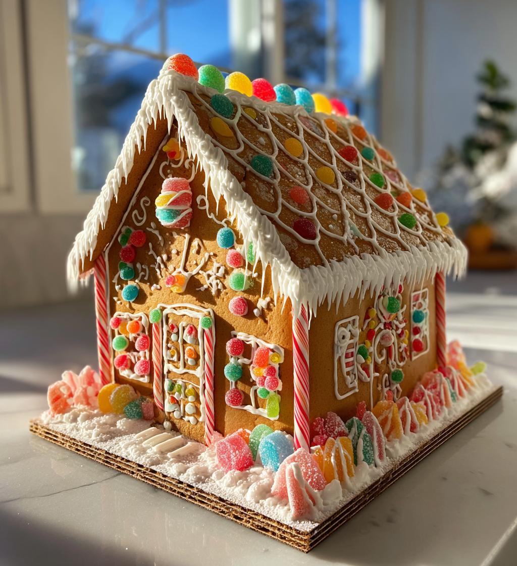 gingerbread house designs templates