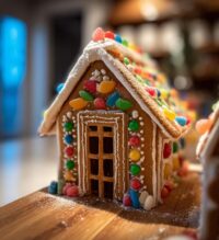 gingerbread house door decorations