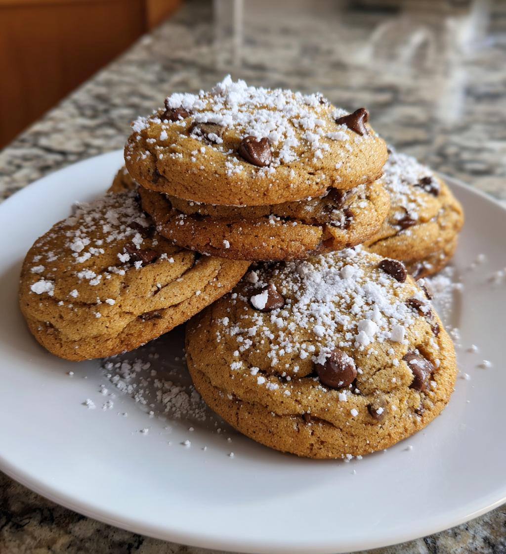 gingerbread latte cookies