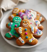 gingerbread man cookies decorated