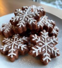 gingerbread snowflakes
