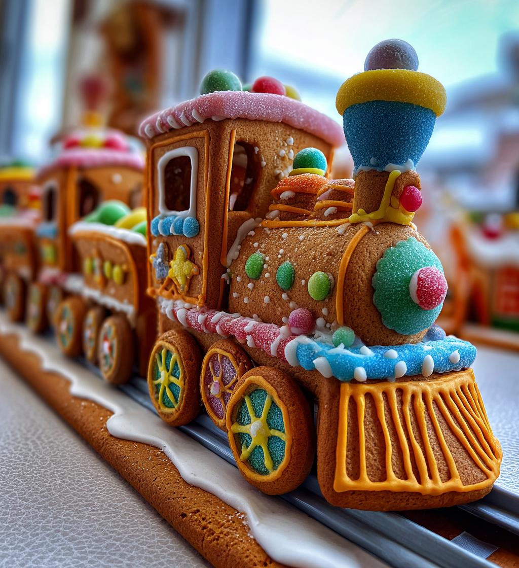 gingerbread train