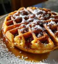 gingerbread waffles