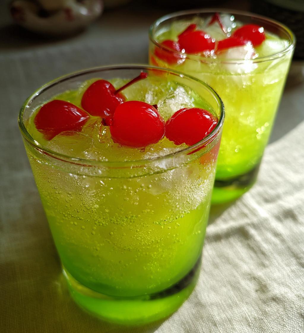 grinch punch recipe for kids no sherbert