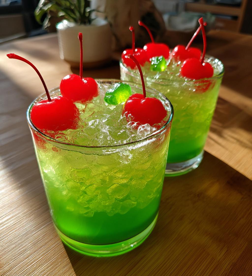 grinch punch recipe for kids