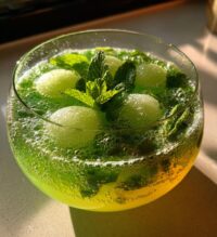 grinch punch with sherbert