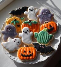 halloween royal icing cookies