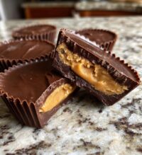 homemade peanut butter cups
