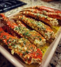 how long to cook king crab legs in oven